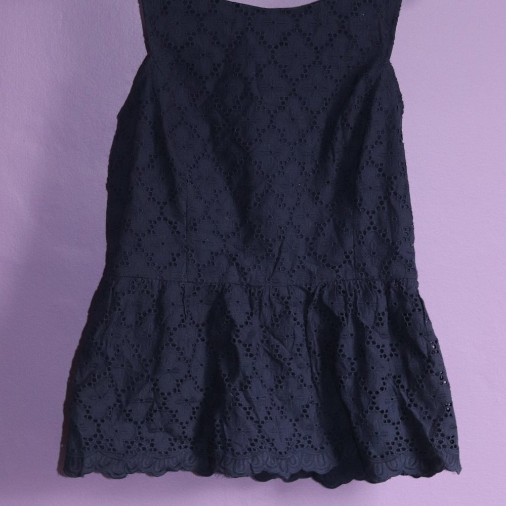 Ashton Lace Ruffled Peplum Top - Picture 3 of 4